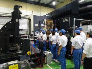 新潟工業高校の皆様が工場見学に来られました