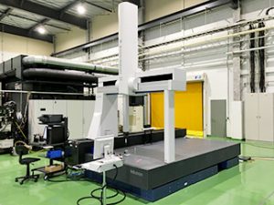 The installation of a large, three-dimensional measuring device capable of measuring up to 3000 mm